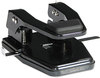 A Picture of product MAT-MP250 Master® Heavy-Duty High-Capacity Two-Hole Padded Punch,  9/32" Holes, Padded Handle, Black
