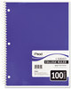 A Picture of product MEA-05510 Mead® Spiral® Notebook,  Perforated, Legal Rule, 8 x 10 1/2, White, 70 Sheets