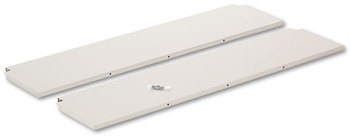 Mayline® Mailflow-To-Go™ Mailroom System Table Shelf,  56w x 25 1/2d, Pebble Gray