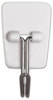 A Picture of product MMM-17067 Command™ General Purpose Hooks Wire Small, Metal, White, 0.5 lb Capacity, 3 and 4 Strips/Pack