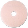 A Picture of product MMM-25857 3M™ Eraser Burnish Floor Pads 3600 Ultra High-Speed Burnishing Pad 19" Diameter, Pink, 5/Carton