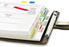 A Picture of product MMM-686LGBR Post-It® 1" Tabs Lined 1/5-Cut, Assorted Colors, Wide, 66/Pack