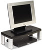 A Picture of product MMM-MS90B 3M Extra-Wide Adjustable Monitor Stand,  Black