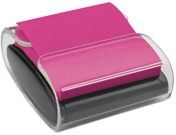 Post-it® Pop-up Notes Wrap Dispenser,  3 x 3, Black