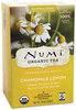 A Picture of product NUM-10150 Numi® Organic Tea,  1.8oz, Chamomile Lemon, 18/Box