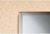 A Picture of product BOB-16581830 Tempered Glass Channel Frame Mirror.  18" x 30"
