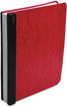 ACCO Expandable Hanging Data Binder 2 Posts, 6" Capacity, 11 x 8.5, Red