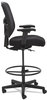 A Picture of product ALE-EL4614 Alera® Elusion™ Series Mesh Stool Supports Up to 275 lb, 22.6" 31.6" Seat Height, Black