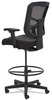 A Picture of product ALE-EL4614 Alera® Elusion™ Series Mesh Stool Supports Up to 275 lb, 22.6" 31.6" Seat Height, Black
