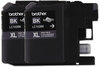 A Picture of product BRT-LC1032PKS Brother LC103BK, LC103C, LC103M, LC103Y, LC1032PKS, LC1033PKS Ink Innobella High-Yield 600 Page-Yield, Black, 2/Pack