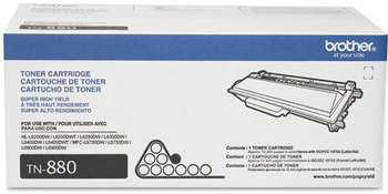 Brother TN880 Toner,  Black