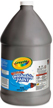 Crayola® Washable Paint,  Black, 1 gal