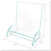 A Picture of product DEF-775390 deflecto® Euro-Style DocuHolder®,  9-13/16w x 6-5/16d x 11h, Clear