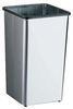 A Picture of product BOB-2260 Floor-Standing Waste Receptacle with Open Top. 13 Gallon.