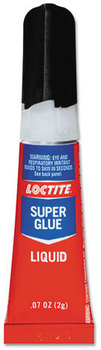 Loctite® Super Glue Two-Pack Liquid Tubes,  2 gram Tube, 2/Pack