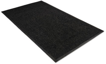 Guardian Platinum Series Walk-Off Indoor Wiper Mat,  Nylon/Polypropylene, 36 x 60, Black