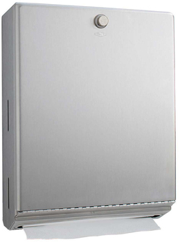 ClassicSeries™ Surface Mounted Folded Paper Towel Dispenser. 10-3/4 X 14 X 4 in. Stainless Steel.