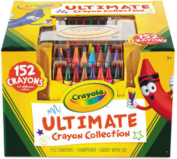 Crayola® Ultimate Crayon Collection,  Sharpener Caddy, 152 Colors