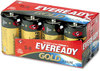 A Picture of product EVE-A958 Eveready® Gold Alkaline Batteries,  D, 8 /Pk