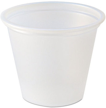 Fabri-Kal Greenware 9 oz. Compostable Clear Plastic Parfait Cup with 4 oz.  Insert and Flat and Dome Lids - 100/Pack