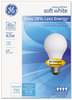 A Picture of product GEL-66247 GE Halogen Bulb,  Globe, 43 Watts, Soft White, 4/Pack