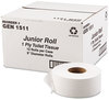 A Picture of product GEN-1511 GEN JRT Jr. Jumbo-Junior Bath Tissue,  1-Ply, White, 9" dia, 12 Rolls/Carton