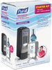 A Picture of product GOJ-8705D PURELL® ADX-7™ Advanced Instant Hand Sanitizer Kit,  700mL, Manual, Chrome/Black, 4/CT