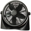 A Picture of product ALE-FAN163 Alera® 16" Super-Circulation 3-Speed Tilt Fan Plastic, Black