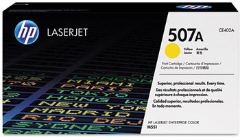 HP CB403AG-CE403AG Toner,  (CE402A-G) Yellow Original LaserJet Toner Cartridge for US Government