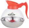A Picture of product OGF-CPU13 Coffee Pro Unbreakable Coffee Decanter,  12-Cup, Stainless Steel/Polycarbonate