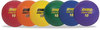 A Picture of product CSI-PX10SET Champion Sports Rhino® Playground Ball Sets,  10" Diameter, Rubber, Assorted, 6 Balls/Set