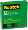 A Picture of product MMM-810121296 Scotch® Magic™ Tape Refill 1" Core, 0.5" x 36 yds, Clear