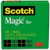 A Picture of product MMM-810121296 Scotch® Magic™ Tape Refill 1" Core, 0.5" x 36 yds, Clear