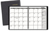 A Picture of product AAG-7012005 AT-A-GLANCE® Monthly Planner 8.75 x 7, Black Cover, 12-Month (Jan to Dec): 2025