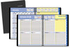 A Picture of product AAG-760205 AT-A-GLANCE® QuickNotes® Weekly/Monthly Appointment Book Weekly Block Format 8.5 x 5.5, Black Cover, 12-Month (Jan to Dec): 2025