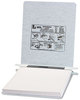 A Picture of product ACC-54114 ACCO PRESSTEX® Covers with Storage Hooks 2 Posts, 6" Capacity, 9.5 x 11, Light Gray