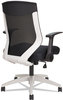 A Picture of product ALE-EBK4207 Alera® EB-K Series Synchro Mid-Back Mesh Chair,  Black/Cool Gray Frame