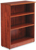 A Picture of product ALE-VA634432MC Alera® Valencia™ Series Bookcase Three-Shelf, 31.75w x 14d 39.38h, Med Cherry