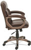 A Picture of product ALE-VN6159 Alera® Veon Series Low-Back Leather Task Chair,  Brown