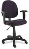 A Picture of product ALE-VT48FA10B Alera® Essentia Series Swivel Task Chair Supports Up to 275 lb, 17.71" 22.44" Seat Height, Black