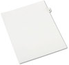 A Picture of product AVE-01080 Avery® Preprinted Style Legal Dividers Exhibit Side Tab Index 10-Tab, 80, 11 x 8.5, White, 25/Pack, (1080)