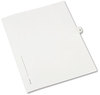 A Picture of product AVE-01415 Avery® Preprinted Style Legal Dividers Exhibit Side Tab Index 26-Tab, O, 11 x 8.5, White, 25/Pack, (1415)