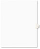 A Picture of product AVE-01415 Avery® Preprinted Style Legal Dividers Exhibit Side Tab Index 26-Tab, O, 11 x 8.5, White, 25/Pack, (1415)