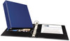 A Picture of product AVE-03500 Avery® Economy Non-View Binder with Round Rings 3 2" Capacity, 11 x 8.5, Blue, (3500)