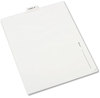 A Picture of product AVE-12386 Avery® Legal Index Divider, Exhibit Alpha Letter, Avery® Style,  Exhibit M, Letter, 25/Pack