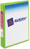 A Picture of product AVE-17116 Avery® Mini Size Durable View Binder with Round Rings 3 1" Capacity, 8.5 x 5.5, White