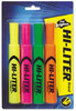 A Picture of product AVE-24063 Avery® HI-LITER® Desk-Style Highlighters Assorted Ink Colors, Chisel Tip, Barrel 4/Set