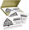 A Picture of product AVE-5870 Avery® Premium Clean Edge® Business Cards Card Value Pack, Laser, 2 x 3.5, White, 2,000 10 Cards/Sheet, 200 Sheets/Box