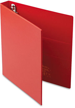 Avery® Heavy-Duty Non-View Binder with DuraHinge® and One Touch EZD® Rings 3 1" Capacity, 11 x 8.5, Red