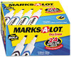 A Picture of product AVE-98188 Avery® MARKS A LOT® Desk-Style Dry Erase Marker Value Pack, Broad Chisel Tip, Assorted Colors, 24/Pack (98188)